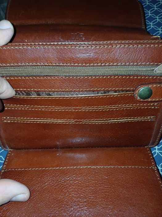 Барсетка  шкірна