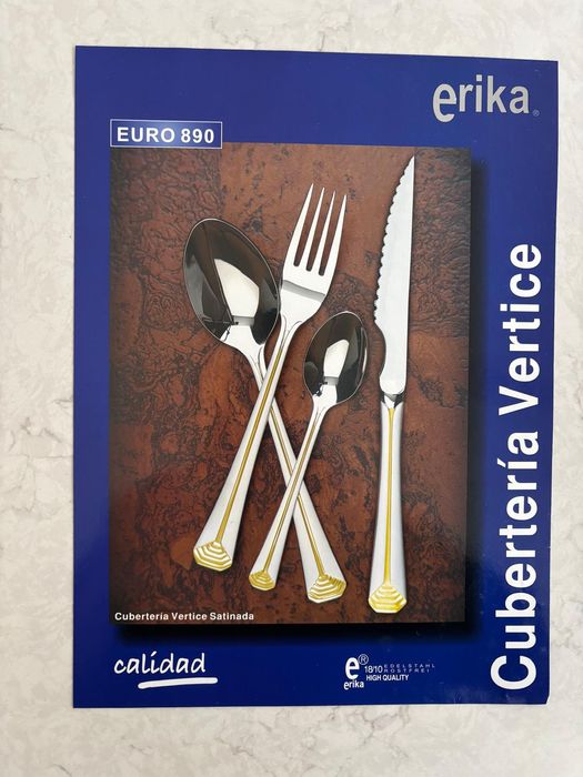 Faqueiro NOVO 18/10 – 113 peças – 12 pessoas – com mala