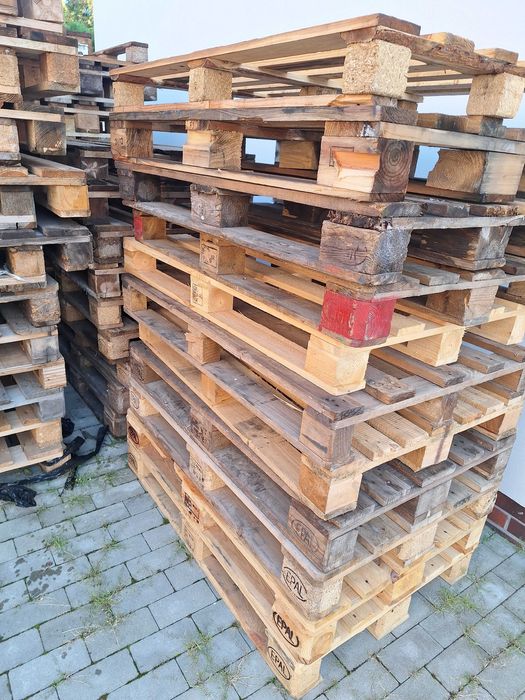 Palety euro , zwykłe i półpalety