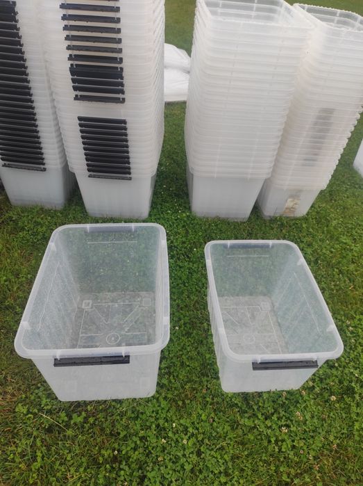Pojemniki plastikowe na kółkach 2 m Goods