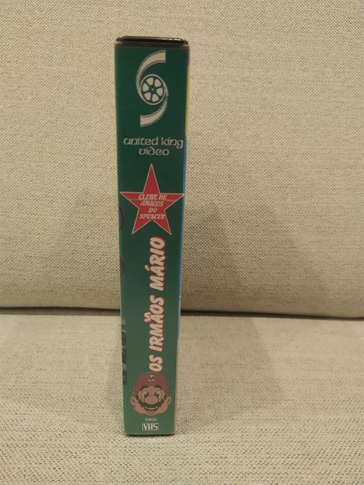 Antiga VHS The Super Mario Bros Super Show