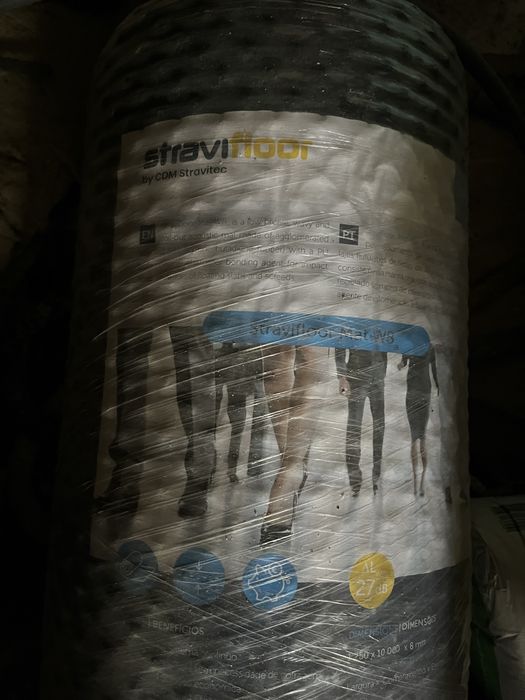 Isolamento Acústico Ruído Impacto Stravifloor Mat-W8a