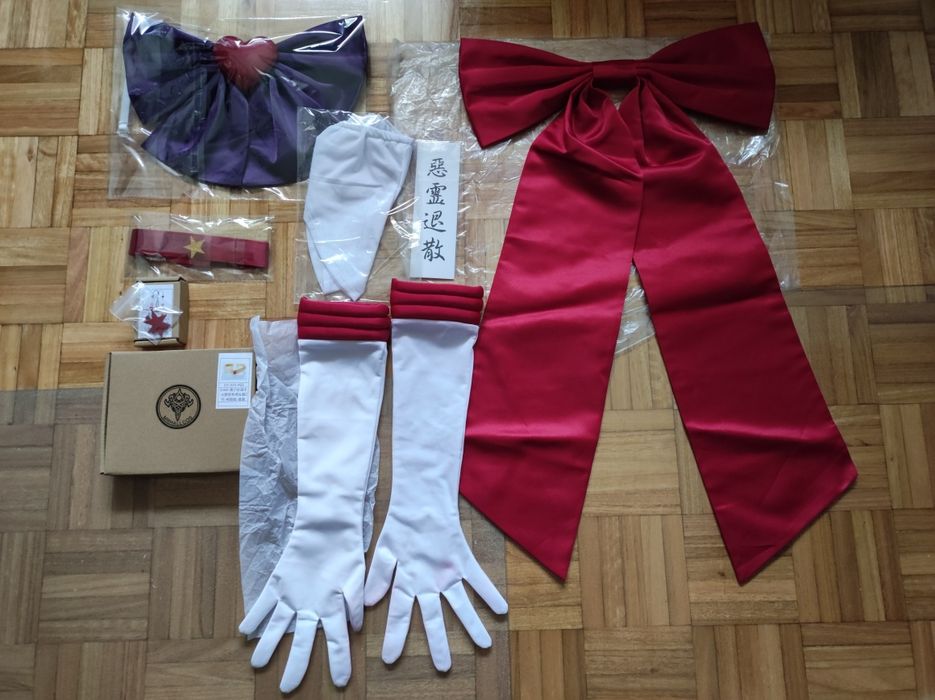 Cosplay Sailor Mars - Roupa + Acessórios + Peruca