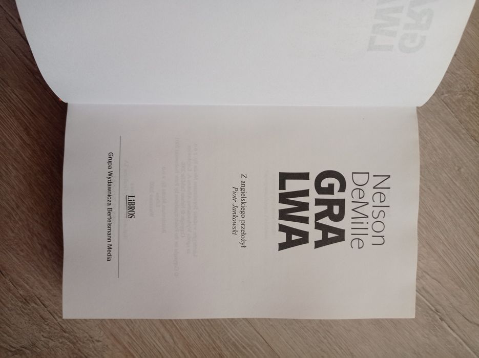 Gra lwa. Nelson DeMille