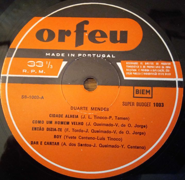Duarte Mendes	- - - - -	Duarte Mendes	- - - - -	LP