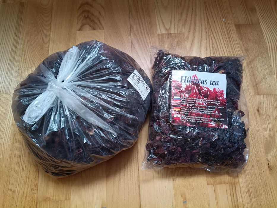 Herbata z kwiatów hibiskusa 0,75 kg