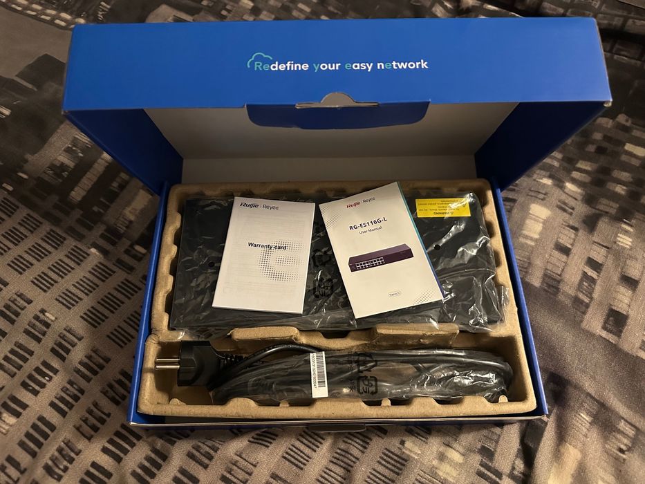 Коммутатор Свіч RG-ES116G-L Потужний, стабільний і дуже надійний