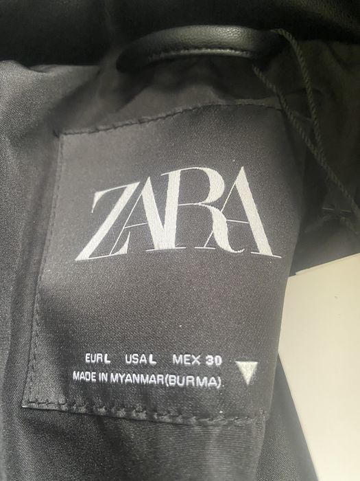 Kurtka Zara eco skóra rozmiar L 40