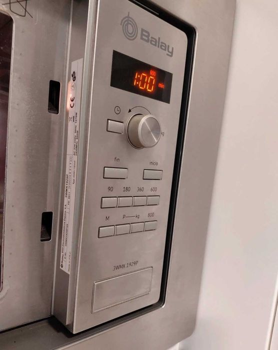 Microondas de encastre