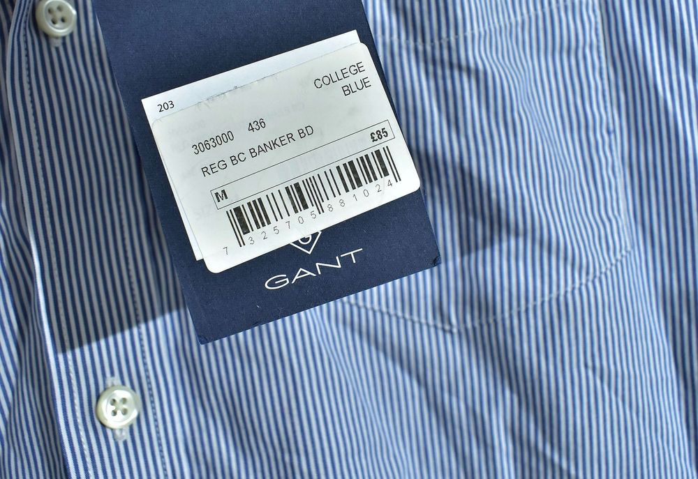 Gant Broadcloth Stripe Regular Koszula Męska Nowa M