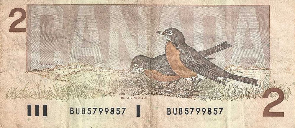 Notas antigas - Canadá