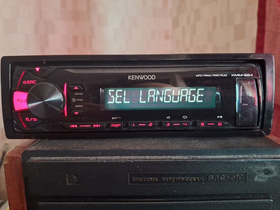 Оригінальна магнітола KENWOOD KММ-264