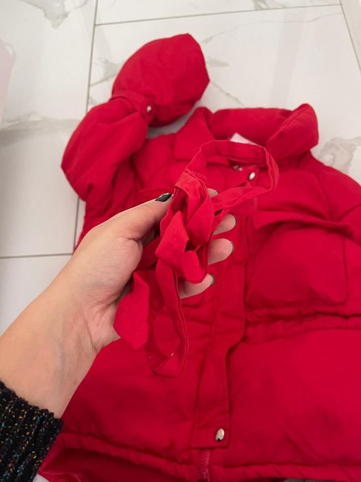 Czerwona kurtka rozmiar m