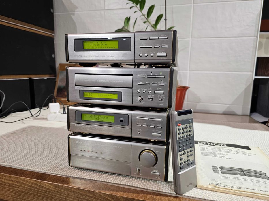Hi-Fi система DENON (UPA-100, UTU-100, UCD-100, UDR-100) Японія
