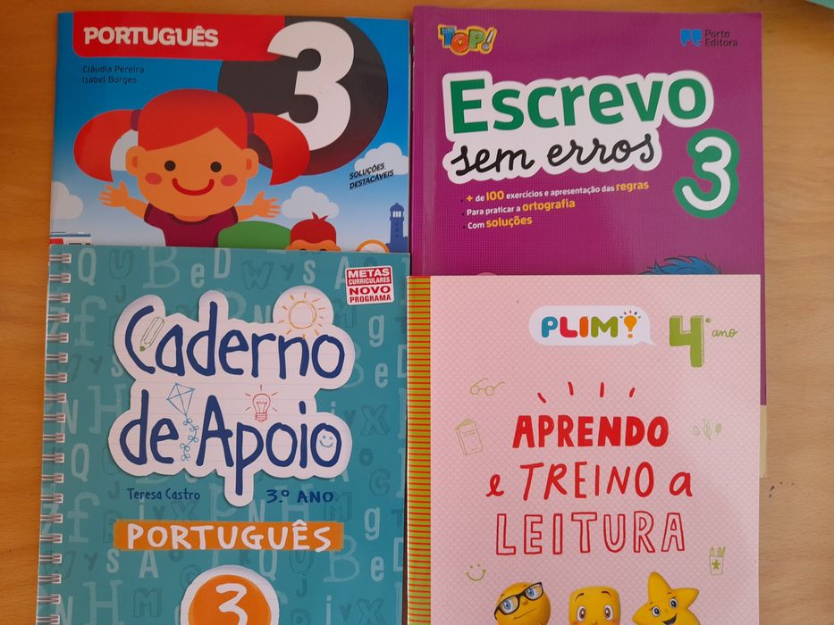 Livros de apoio 1° ciclo - conjunto