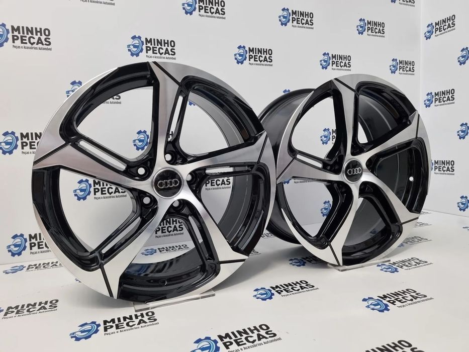 Jantes Audi Novo RS7 em 18 Preto Polido