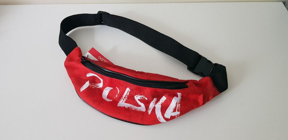 Nowa torba saszetka nerka Polska czerwona