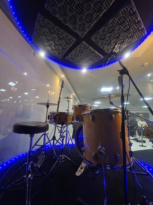 Aquário acústico bateria