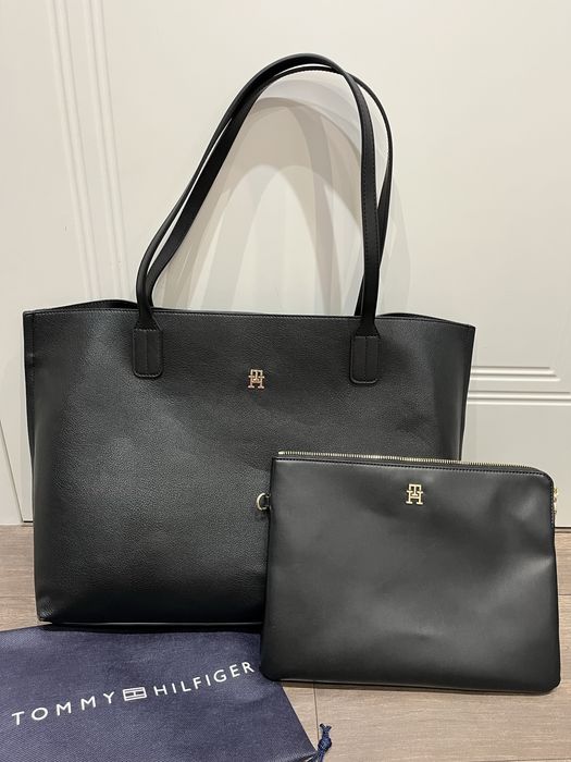 Torebka shopperka Tommy Hilfiger