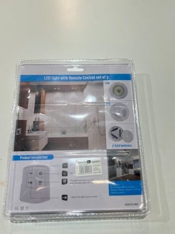 Kit 3 Luzes Led + Comando