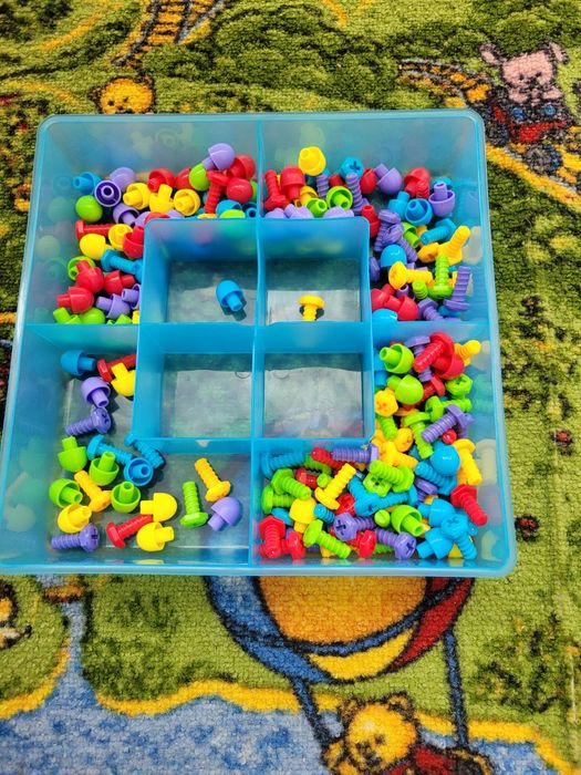 Мозаїка на шурупах, мозаїка, іграшки розвиваючі