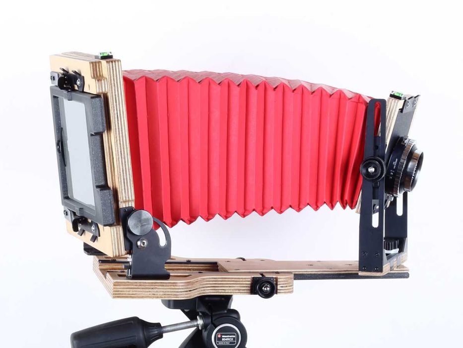 Intrepid 4x5 cala _ cały zestaw do Fotografii Wielkoformatowej