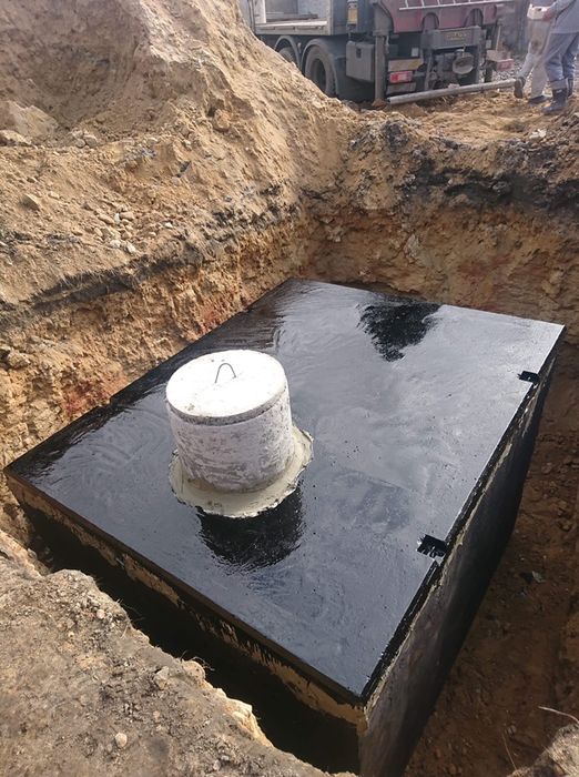 Szamba szambo betonowe dwukomorowe Kraków Wieliczka Wadowice Katowice