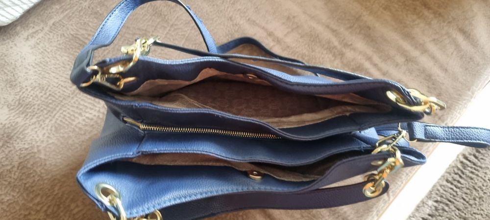 Torebka damska Michael Kors, granatowa.