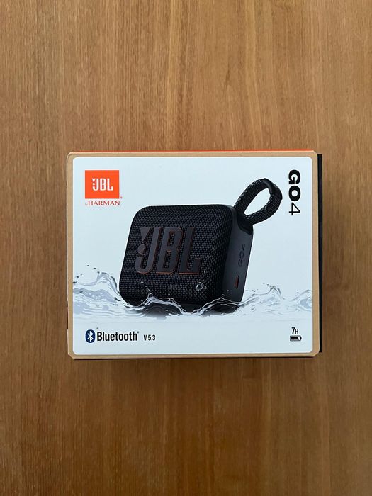 Coluna bluetooth JBL GO 4 preto