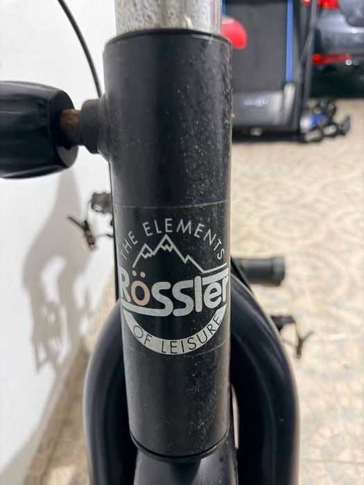Bicicleta de spinning Rössler – a funcionar