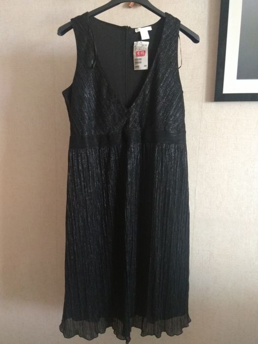 H&M Mama czarna sukienka