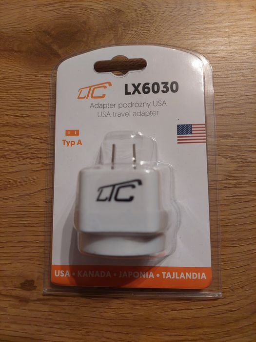 Adapter podróżny USA LTC LX6030