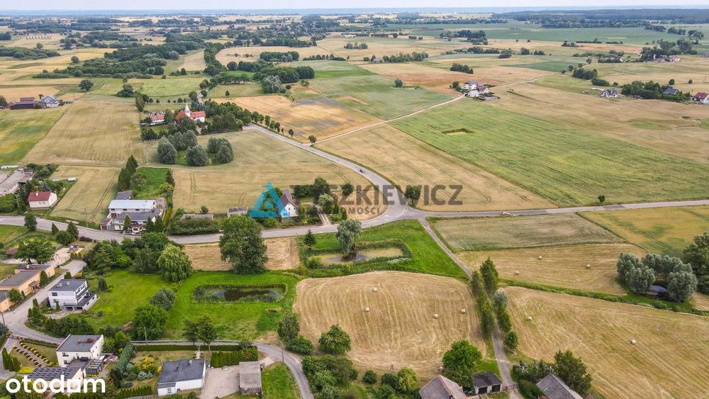 Działka z własnym stawem