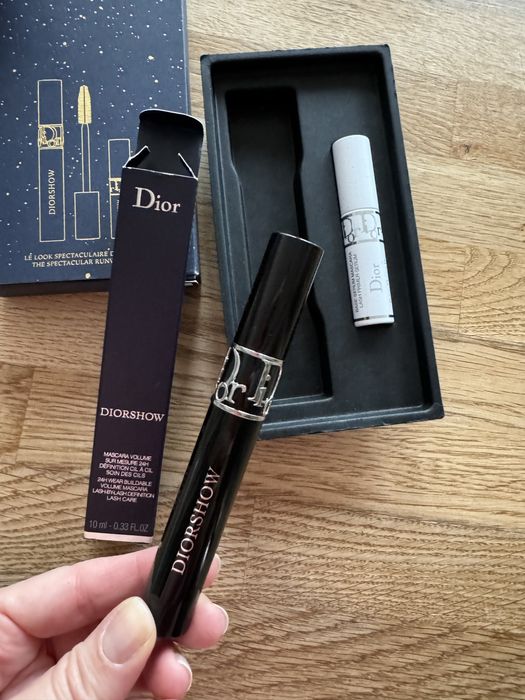 Nowy zestaw maskara Dior Diorshow czarna i odzywka