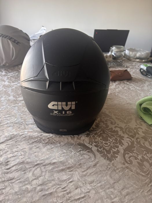 Capacete  usado preto da Givi