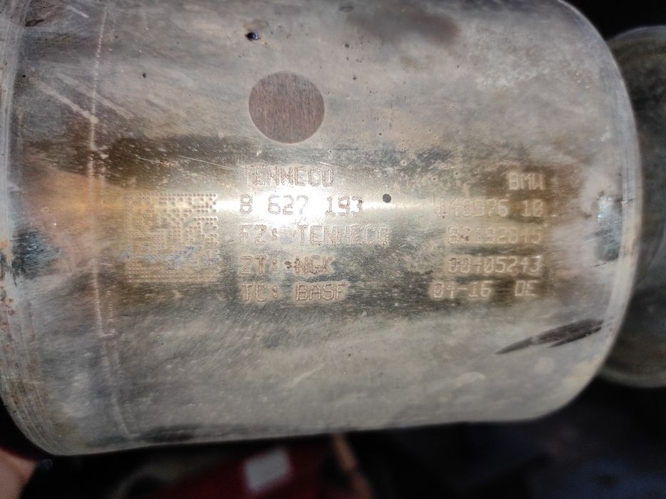 Выхлоп Mini F54 B36 B38 1.5 бензин Банка Резонатор Катализатор Труба