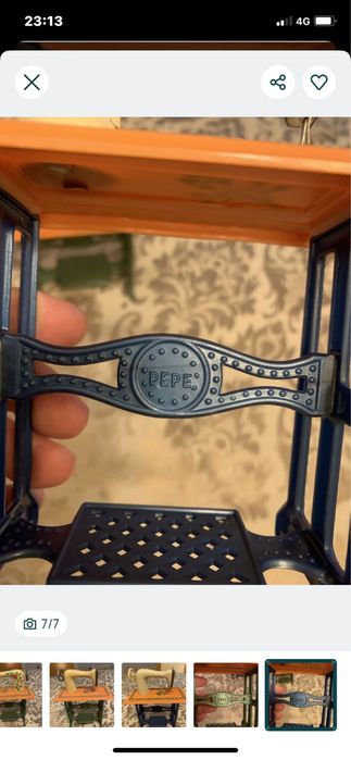 Miniatura Maquina costura PEPE