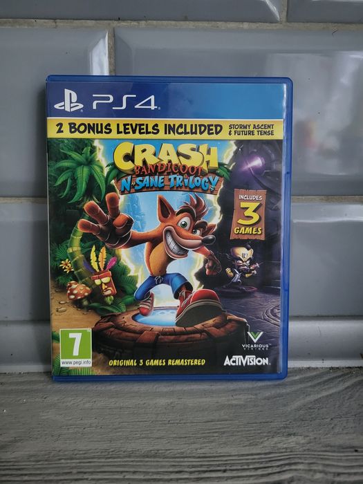 Crash Bandicoot trilogy ps4
