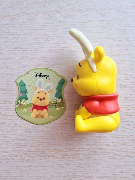 Figura Winnie The Pooh Urso Flocked Disney Miniso