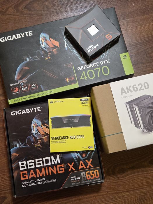 Ryzen5 7600X ; RTX 4700 12GB; RAM 32GB ; SSD 500GB ; Компьютер игровой ; Комп'ютер ігровий ;