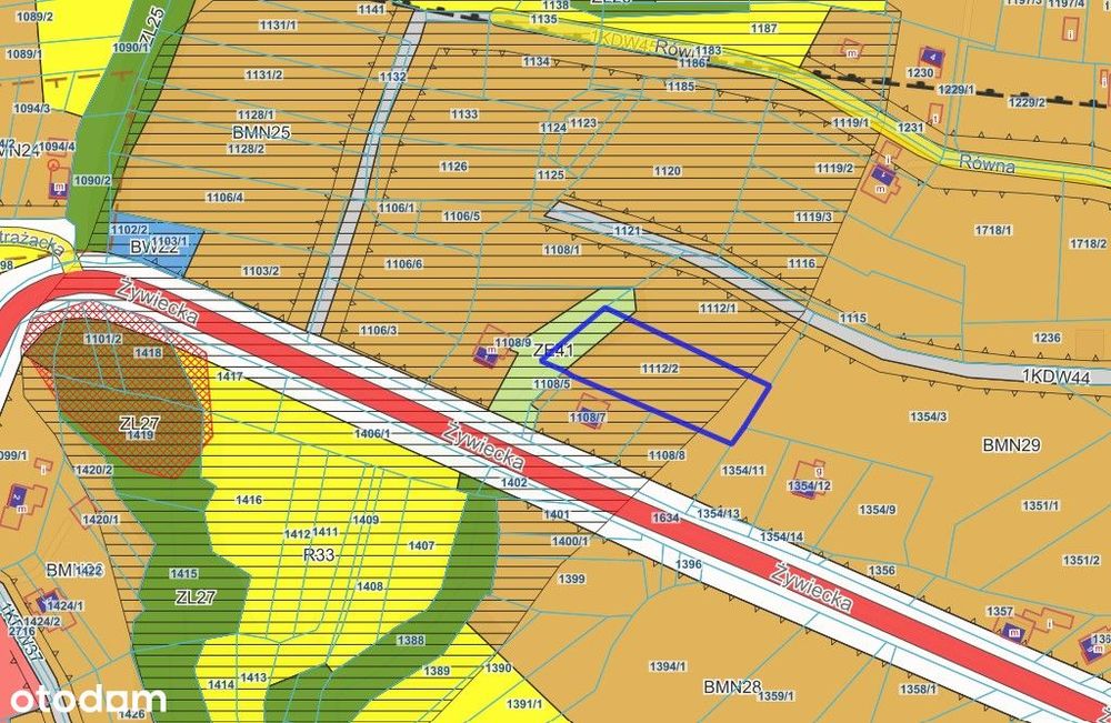 Pięknie położona WIDOKOWA działka w OKRAJNIKU - Żywiec 14min! - Widok 3