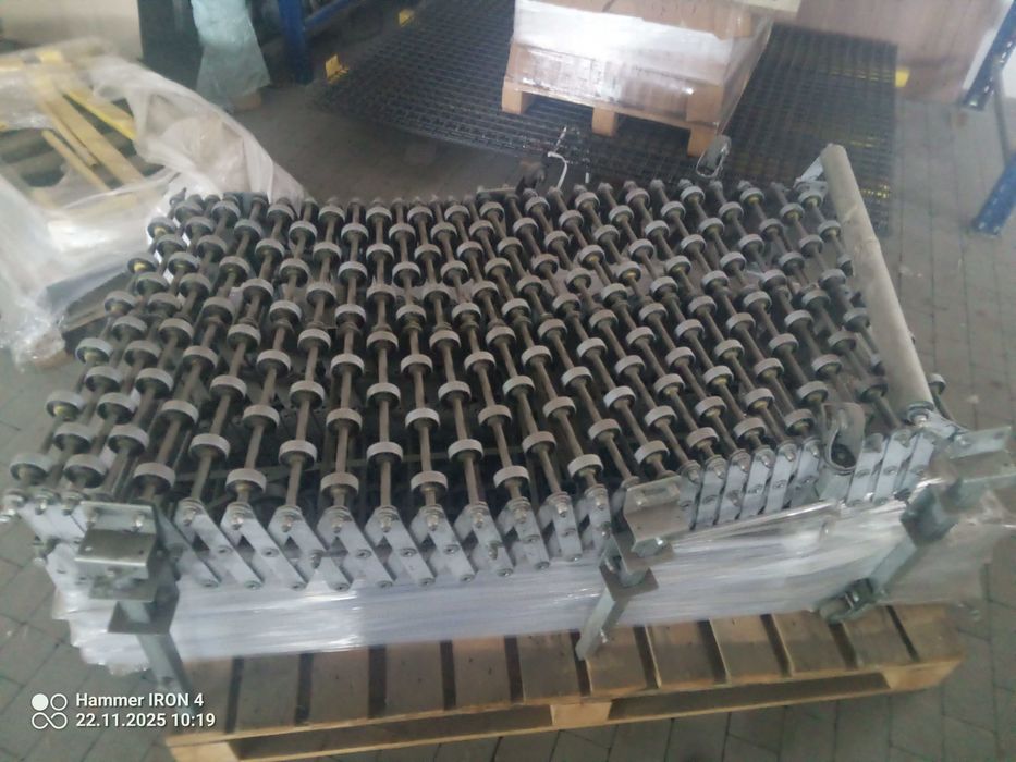 Konstrukcja elementy podajnik roleczkowy skrętny