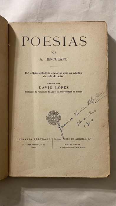 Poesias - Alexandre Herculano