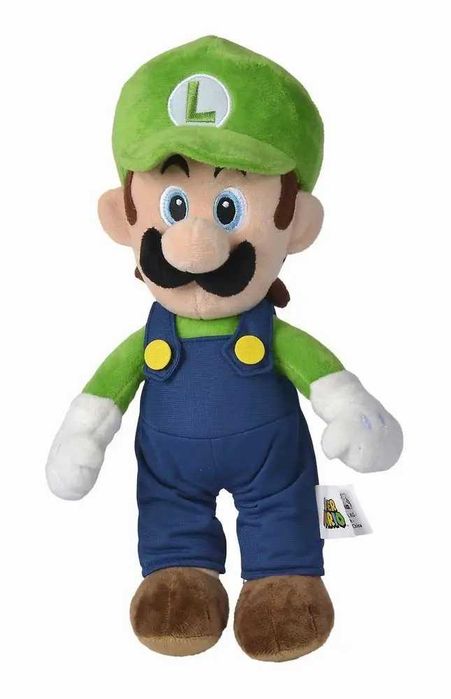 Nintendo Simba Maskotka Super Mario Luigi 50cm