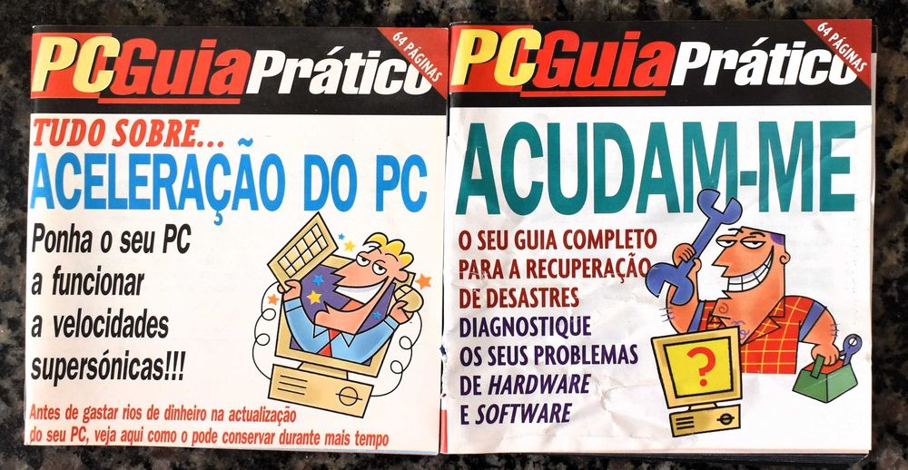 9 revistas antigas de informática, jogo, dicas, truques, foto, vídeo