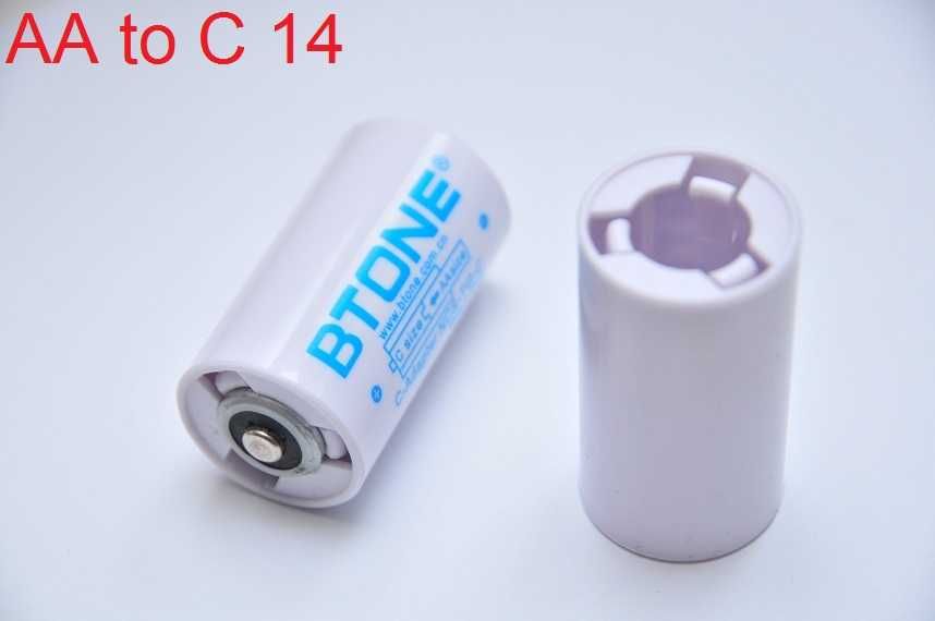 Переходник AA AAA C14 C D20 D для батареек и аккумуляторов АКБ: 20 грн ...