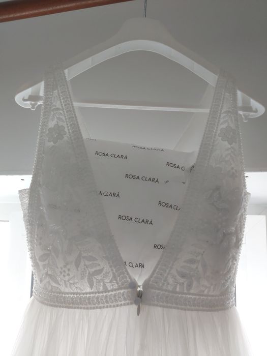 Vestido de noiva Rosa Clará