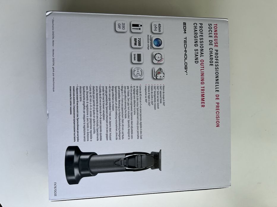 Триммер BaByliss PRO FX7870GSE Skeleton Gunsteel FX Trimmer