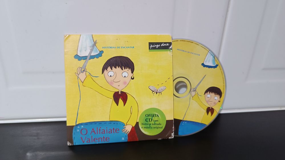 Livro Infantil. O Alfaiate Valente. Com Dvd. 2 a 7 Anos
