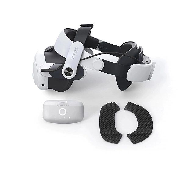 Pasek odciążający BoboVR M3 Pro do gogli VR Meta Quest 3 + bateria Bob